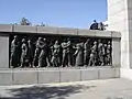 Das Denkmal des russischen Soldaten (Detail)
