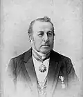 W. Mutsaers mit Komturkreuz des Piusordens