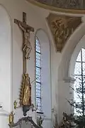 Kruzifix und Mater dolorosa