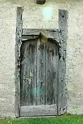 Tür eines Geschütztürmchens