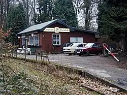 Der ehemalige Haltepunkt Burgholz