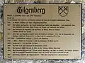Burgruine Gilgenberg. 710 m.ü.M, in Zullwil, im Solothurner Faltenjura, Schweiz