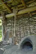 Rekonstruiertes Backhaus am Burgstallkogel