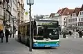 MAN Niederflurbus am Stadtplatz, Linie&nbsp;9