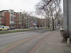 Hamburger Allee, Höhe Celler Straße
