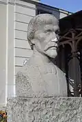 Büste Adam Clarks im Stadtwäldchen