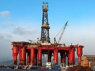 Byford Dolphin 2008 im Hafen von Invergordon