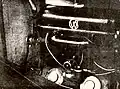 CWS-Markenzeichen auf dem Motorblock