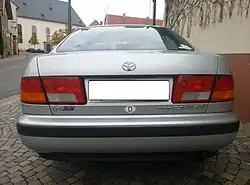 Heckansicht Stufenheck (1995–1997)