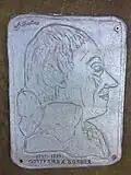 Porträt Bürgers an der Bürgergrotte