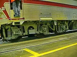 Ansicht des Drehge­stells der CC 40110