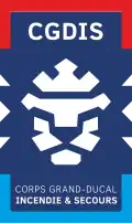 Logo des Großherzoglichen Feuer- und Rettungscorps