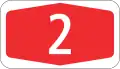 Nummerntafel Autobahn und Autostrasse (national und kantonal)