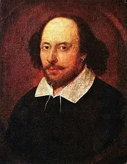 Das sogenannte Chandos-Porträt, um 1610