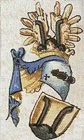 Wappen Dr. Johann Thomas Eisenberger (1532–1575)
