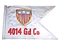 Flagge der 4014th Guard Company
