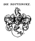 Stammwappen der Kotulinsky.