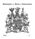 Wappen der Freiherrn Moser zu Ebreichsdorf