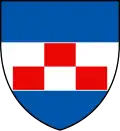 Wappen unter dem Namen Tegel (Ziegel), nachdem er in den Adel erhoben worden war