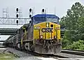 CSXT 307 in St. Denis (September 2009)