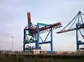 Containerbrücke im Containerterminal Altenwerder
