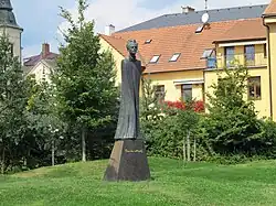 Gustav Mahler-Denkmal. Foto Juli 2018