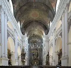 Ingatius-Kirche, Kirchenschiff. Foto Juli 2018