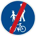 C-9b Ende des Geh- und Radwegs