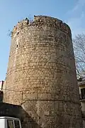 Turm als Rest der Burganlage