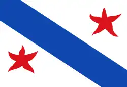 Flagge des Ortes Cadzand