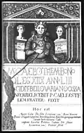1721 in der 2. Auflage der Annales Cliviae des Werner Teschenmacher (Stadtarchiv Kleve)