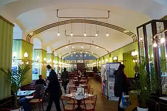 Wiederhergestellte Einrichtung Cafe Museum (2009)