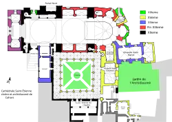 Plan der Kathedrale