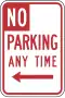 Nicht parken – zu jeder Zeit (Kalifornien)