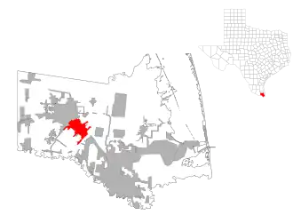 Lage in Texas