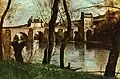 Camille Corot: Le pont de Mantes
