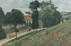 Vue sur la maison des Mathurins, Pontoise
