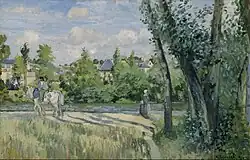 Paysage, plein soleil, Pontoise