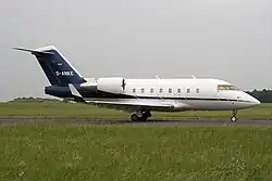 Challenger 604 der Jet Connection