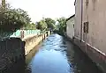 Der Kanal in Rabastens-de-Bigorre