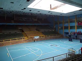 Innenraum der Halle