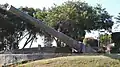 Historische Kanone auf dem Ouen Toro