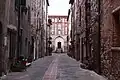 Das Pfarrhaus und ehemalige Kirche von San Biagio im Ortskern