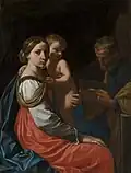 Heilige Familie, um 1645, Öl auf Leinwand, 75 × 55 cm, Prado, Madrid