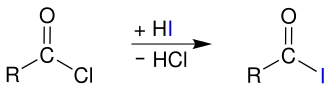 Acyl halide synthesis