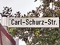 Carl-Schurz-Straße in Ulm