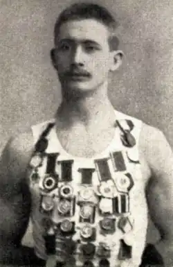 Carl Albert Andersen kam auf den geteilten vierten&nbsp;Platz
