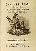 Titelvignette zu einem Werk E. T. A. Hoffmanns