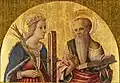 Carlo Crivelli: Santi Caterina d'Alessandria e Girolamo (1470)