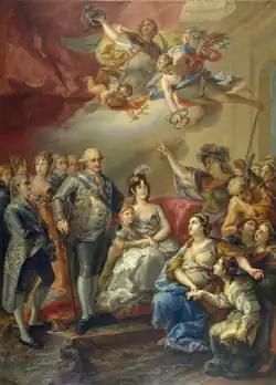 Karl IV. mit seiner Familie (1802)